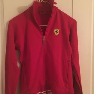Licensed Ferrari jacket.